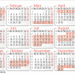 Kalender 2013 mit Feiertagen und Schulferien Hessen für eine Generalvertretung der Sparkassen-Versicherung;