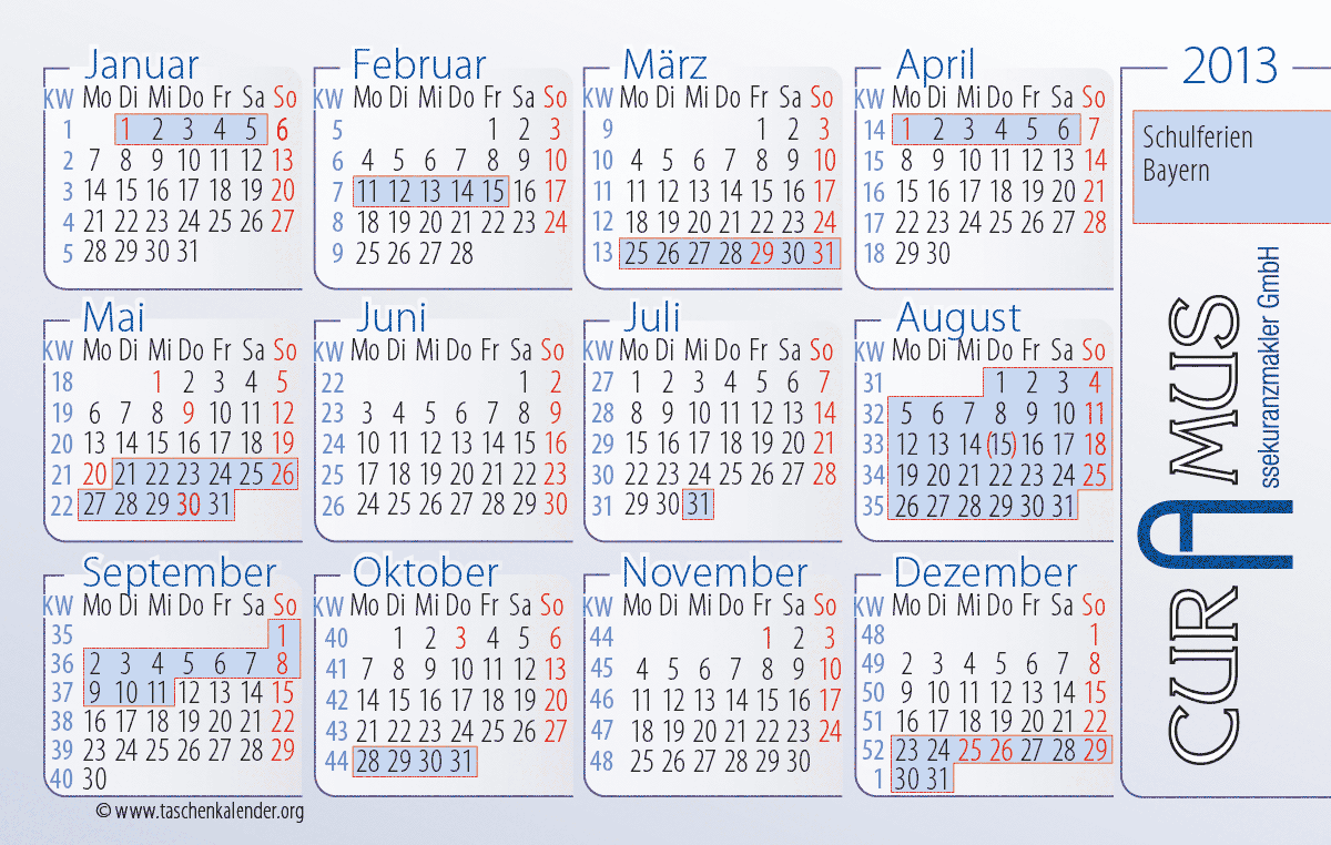 versicherungsmaklerkalender